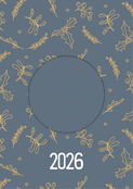 Voeux &eacute;l&eacute;gants 2026 aux motifs dor&eacute;s
